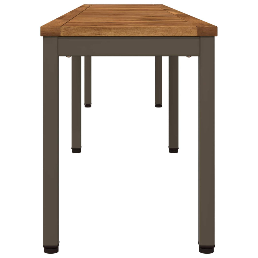 Tuinbank 201 x 35 x 45 cm Massief Acaciahout Rechthoekig