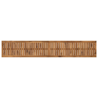 Tuinbank 201 x 35 x 45 cm Massief Acaciahout Rechthoekig