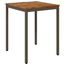 Tuindiner tafel Natuurlijk en Koffie 60 x 60,5 x 75 cm