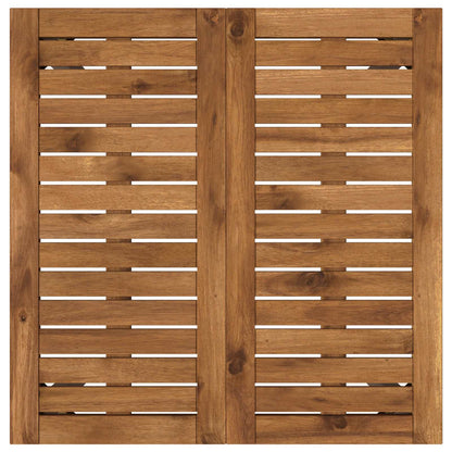 Tuindiner tafel Natuurlijk en Koffie 60 x 60,5 x 75 cm