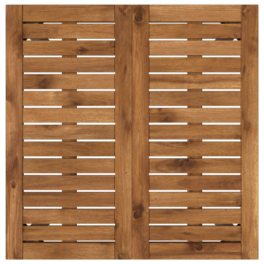 Tuindiner tafel Natuurlijk en Koffie 60 x 60,5 x 75 cm
