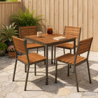 Tuintafel acaciahout 70x68,5x75 cm