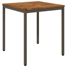 Tuindiner tafel Natuurlijk en Koffie 70 x 68,5 x 75 cm