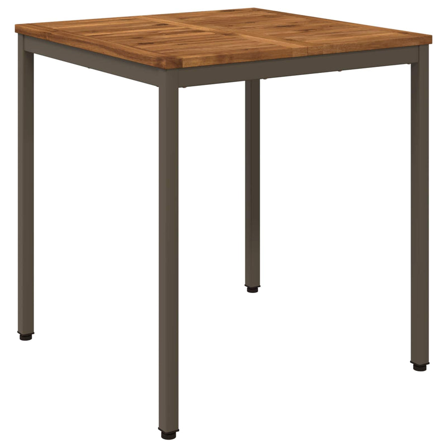Tuindiner tafel Natuurlijk en Koffie 70 x 68,5 x 75 cm