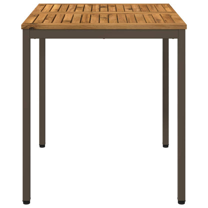 Tuindiner tafel Natuurlijk en Koffie 70 x 68,5 x 75 cm