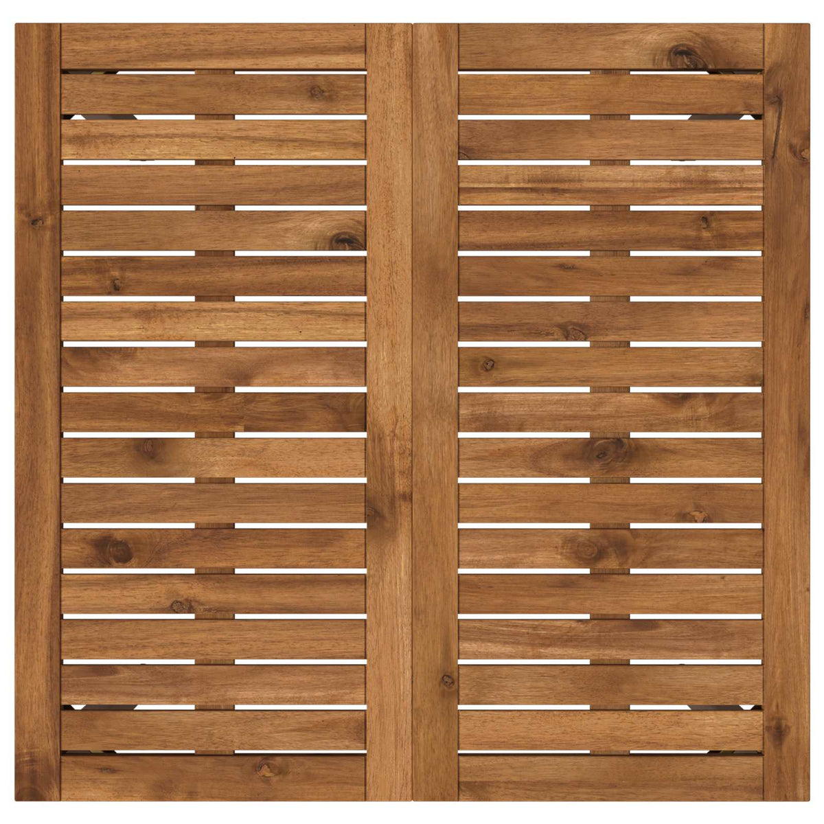 Tuindiner tafel Natuurlijk en Koffie 70 x 68,5 x 75 cm