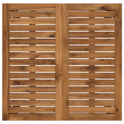 Tuindiner tafel Natuurlijk en Koffie 70 x 68,5 x 75 cm