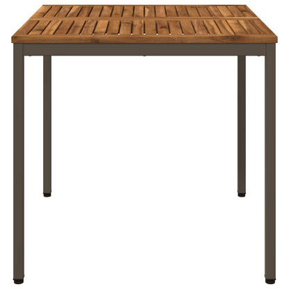 Tuindiner tafel Natuurlijk en Koffie 80 x 80,5 x 75 cm