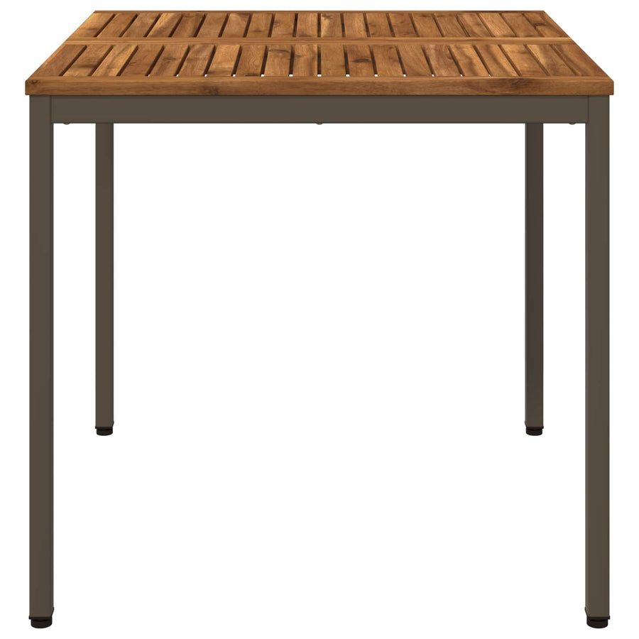 Tuindiner tafel Natuurlijk en Koffie 80 x 80,5 x 75 cm