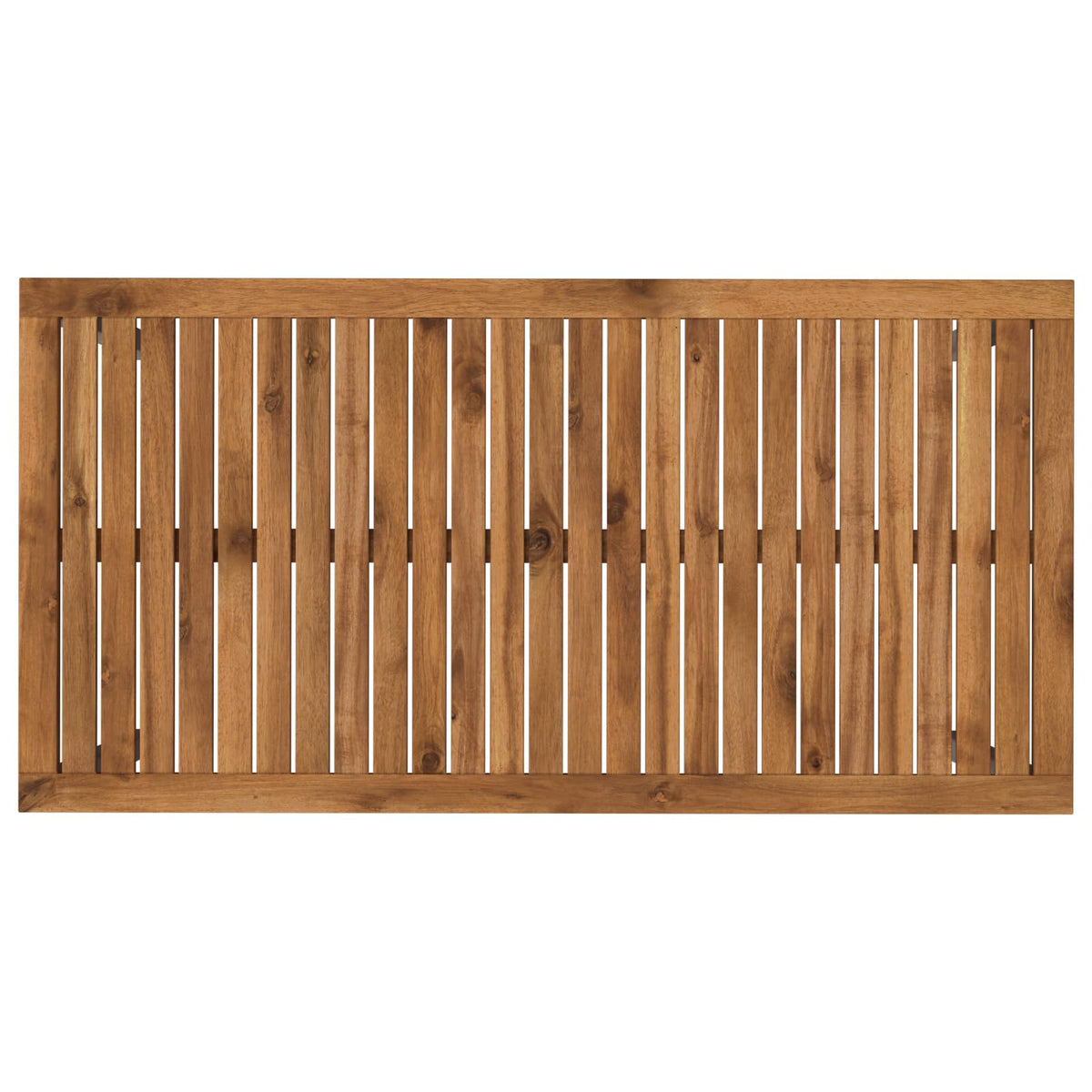 Tuindiner tafel Natuurlijk en Wit 108,5 x 55 x 75 cm