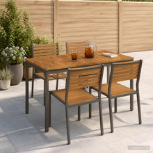 Tuindiner tafel Natuurlijk en Koffie 108,5 x 55 x 75 cm