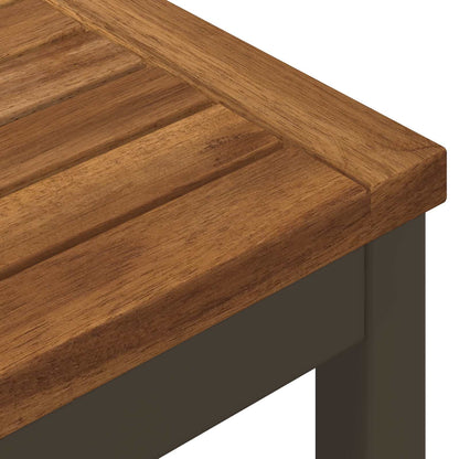 Tuindiner tafel Natuurlijk en Koffie 110 x 108,5 x 75 cm