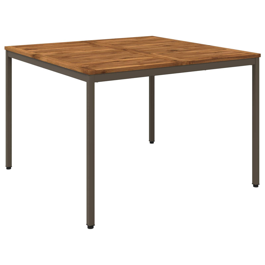 Tuindiner tafel Natuurlijk en Koffie 110 x 108,5 x 75 cm