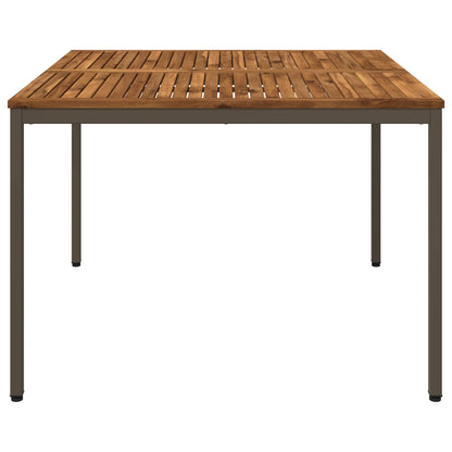 Tuindiner tafel Natuurlijk en Koffie 110 x 108,5 x 75 cm