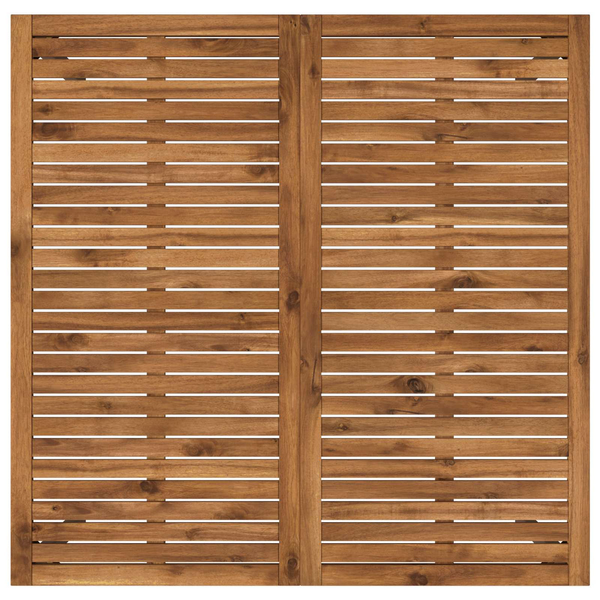 Tuindiner tafel Natuurlijk en Koffie 110 x 108,5 x 75 cm