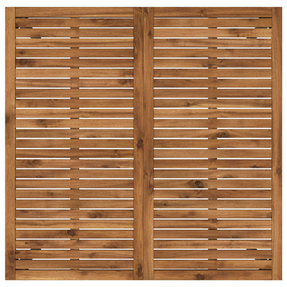 Tuindiner tafel Natuurlijk en Koffie 110 x 108,5 x 75 cm