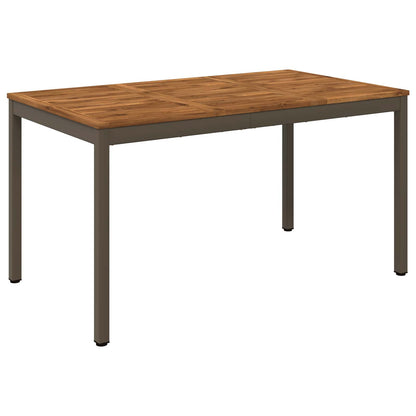 Tuindiner tafel Natuurlijk en Koffie 141 x 80,5 x 75 cm