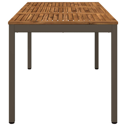Tuindiner tafel Natuurlijk en Koffie 141 x 80,5 x 75 cm