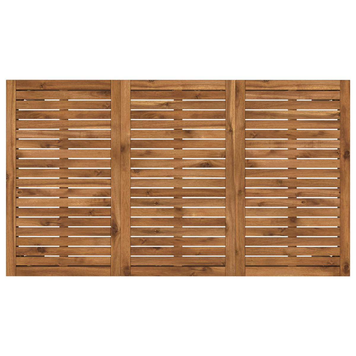 Tuindiner tafel Natuurlijk en Koffie 141 x 80,5 x 75 cm