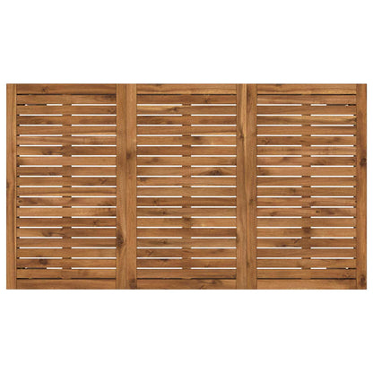 Tuindiner tafel Natuurlijk en Koffie 141 x 80,5 x 75 cm