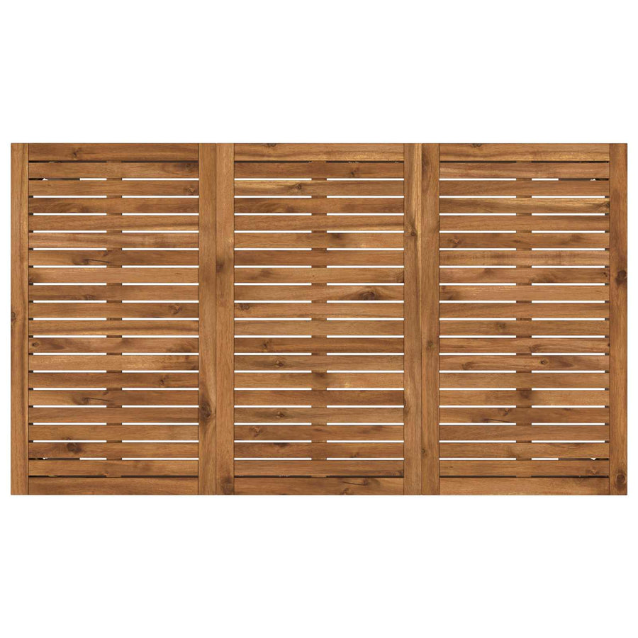Tuindiner tafel Natuurlijk en Koffie 141 x 80,5 x 75 cm