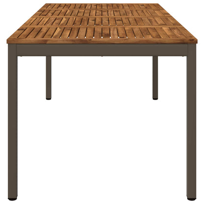Tuindiner tafel Natuurlijk en Koffie 147 x 88,5 x 75 cm