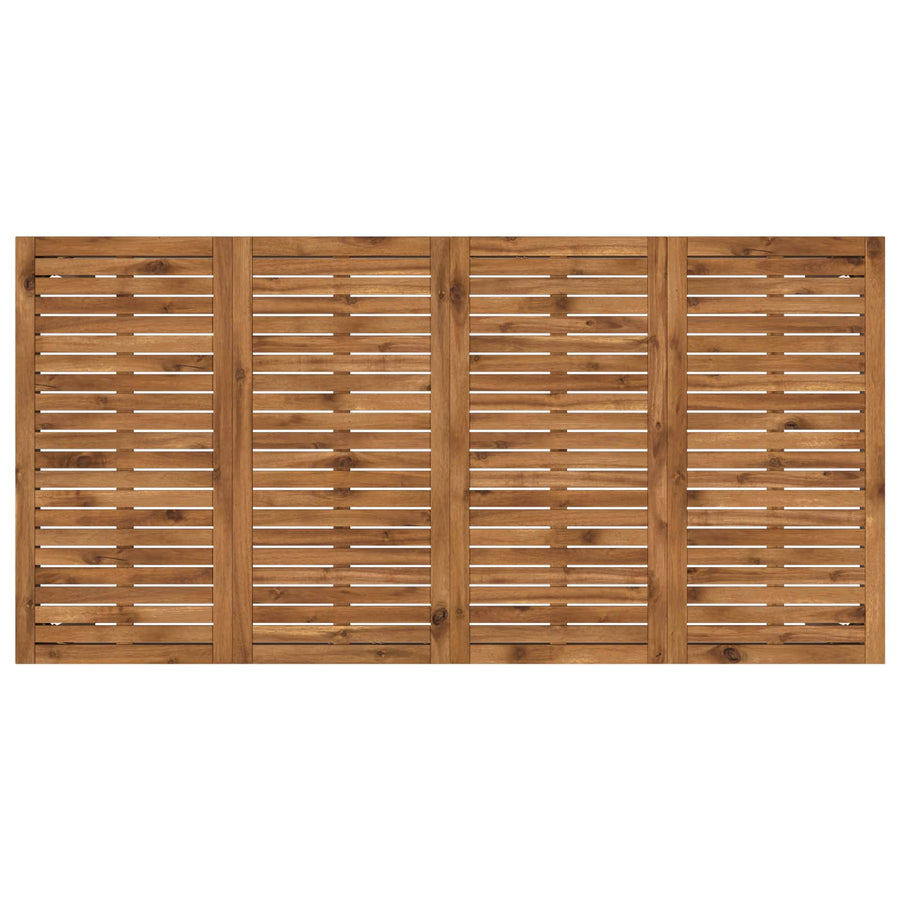 Tuindiner tafel Natuurlijk en Koffie 147 x 88,5 x 75 cm