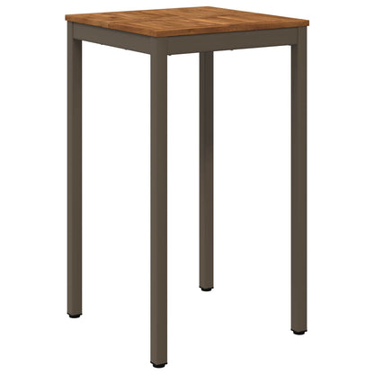 Tuinbar Tafel Natuurlijk en Koffie 60 x 60,5 x 105 cm