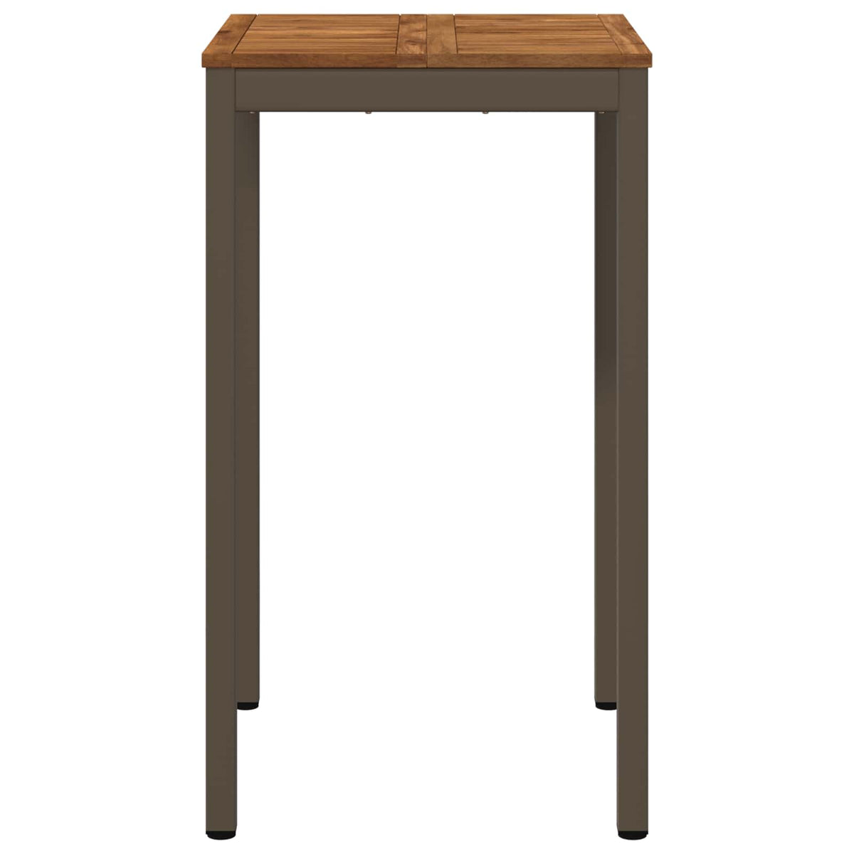 Tuinbar Tafel Natuurlijk en Koffie 60 x 60,5 x 105 cm