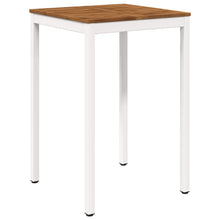 Tuinbar Tafel Natuurlijk en Wit 70 x 68,5 x 105 cm