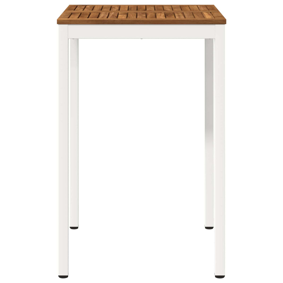 Tuinbar Tafel Natuurlijk en Wit 70 x 68,5 x 105 cm