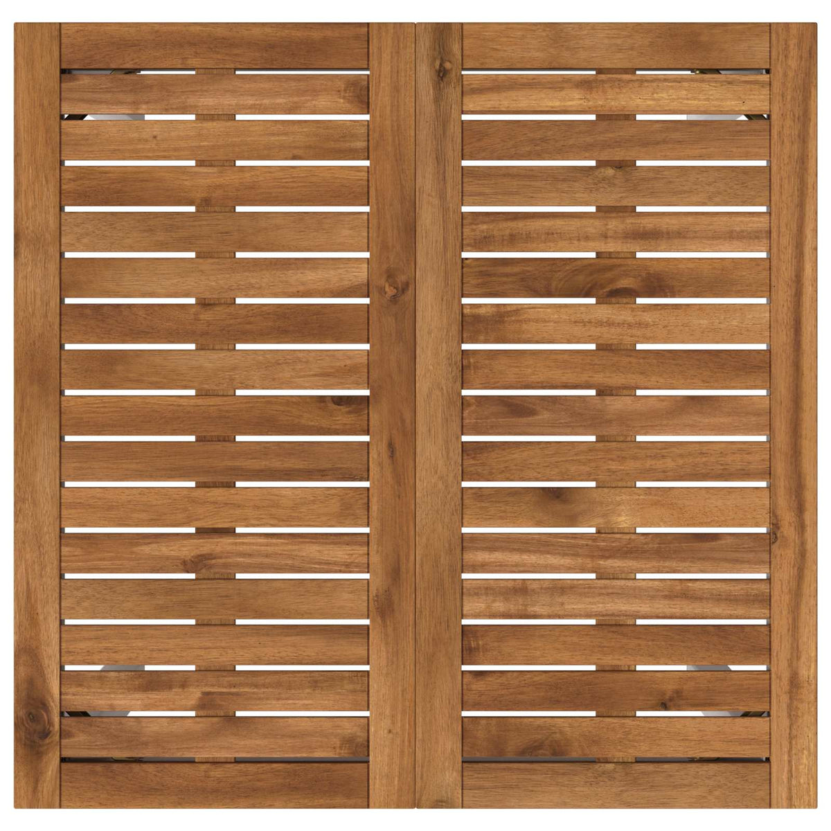 Tuinbar Tafel Natuurlijk en Wit 70 x 68,5 x 105 cm