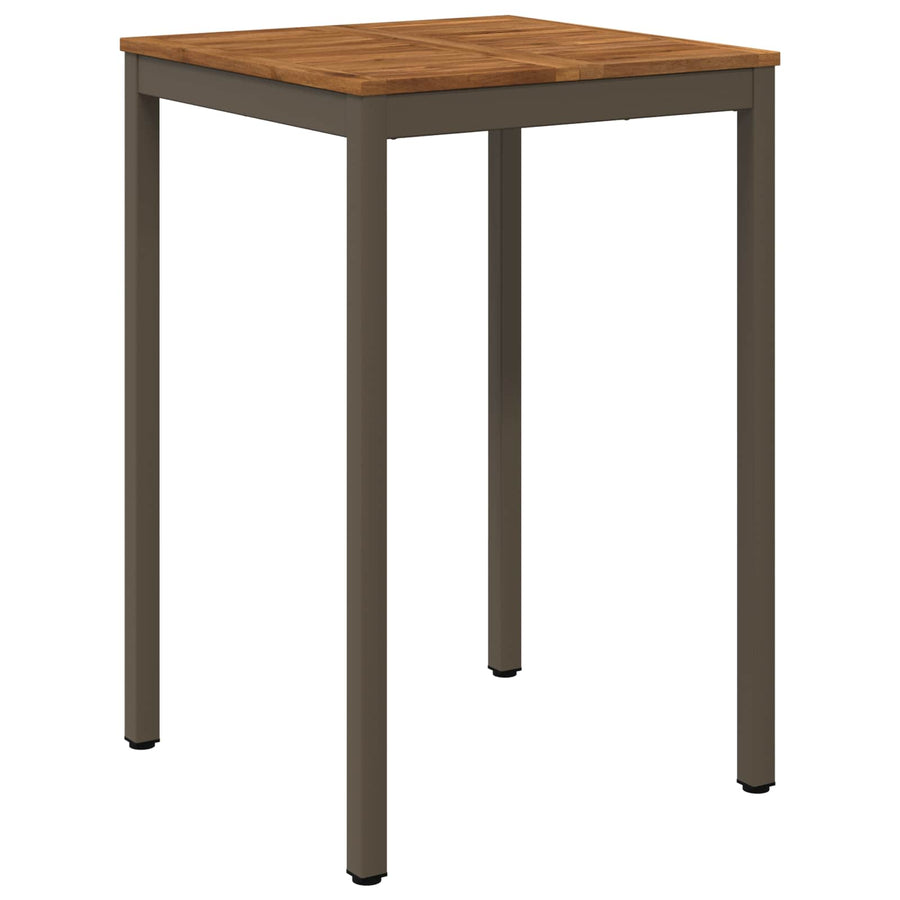 Tuinbar Tafel Natuurlijk en Koffie 70 x 68,5 x 105 cm