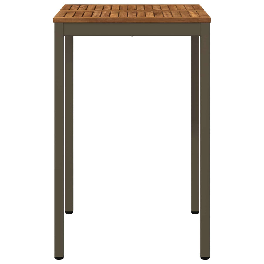 Tuinbar Tafel Natuurlijk en Koffie 70 x 68,5 x 105 cm