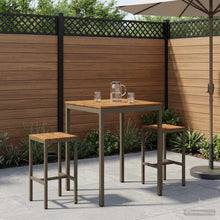 Tuinbar Tafel Natuurlijk en Koffie 80 x 80,5 x 105 cm