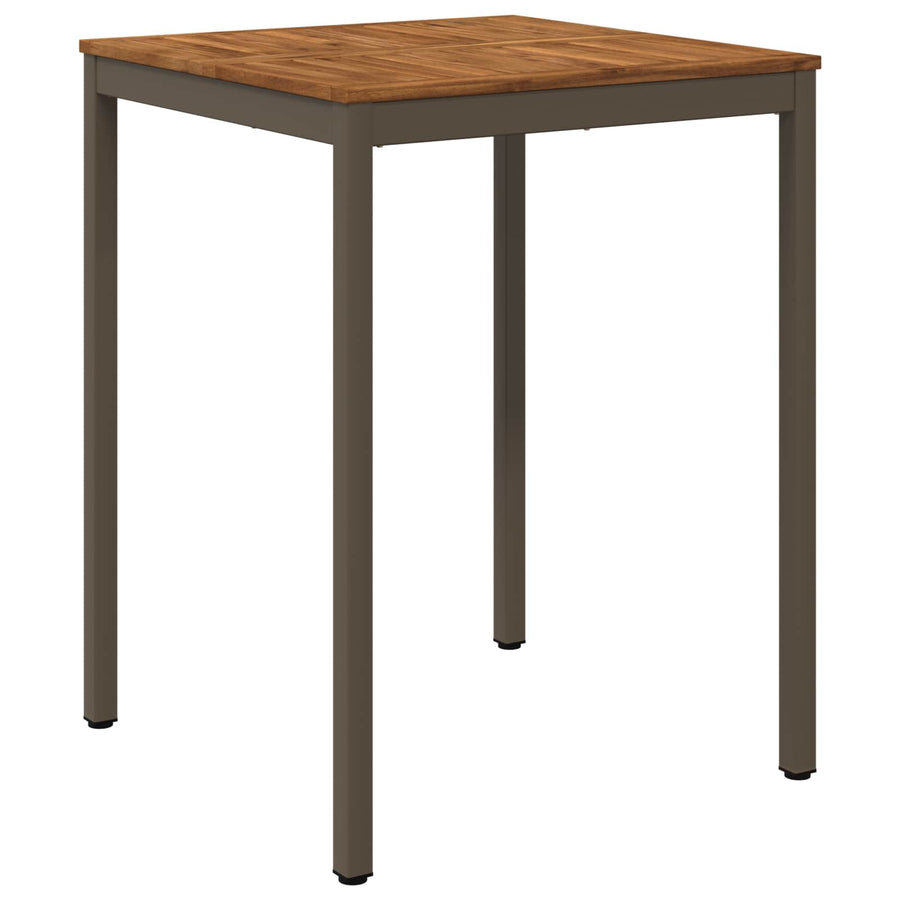 Tuinbar Tafel Natuurlijk en Koffie 80 x 80,5 x 105 cm