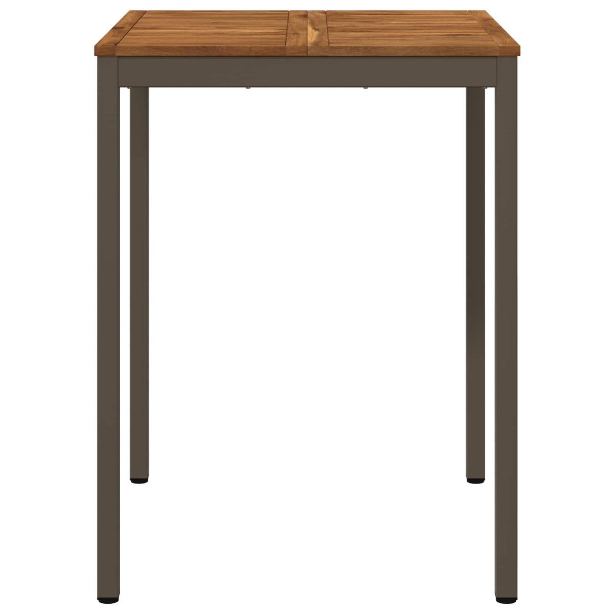 Tuinbar Tafel Natuurlijk en Koffie 80 x 80,5 x 105 cm