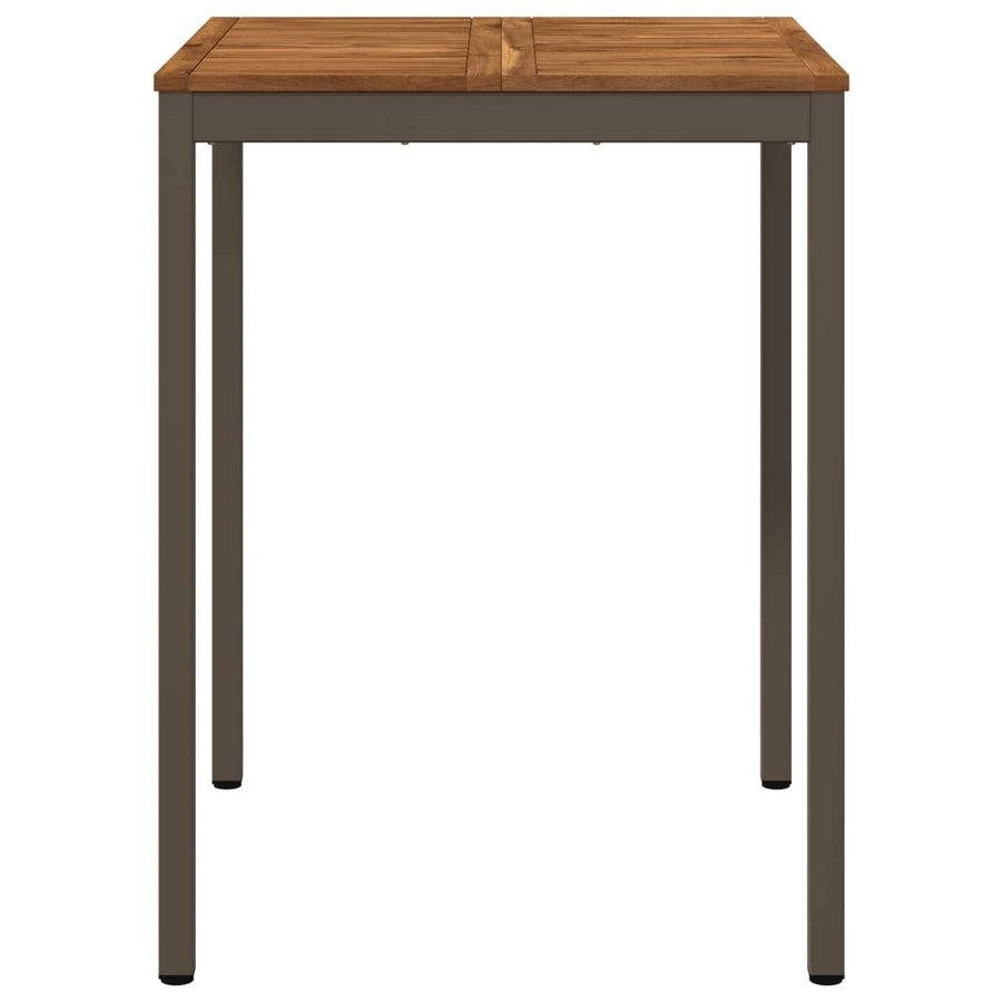 Tuinbar Tafel Natuurlijk en Koffie 80 x 80,5 x 105 cm