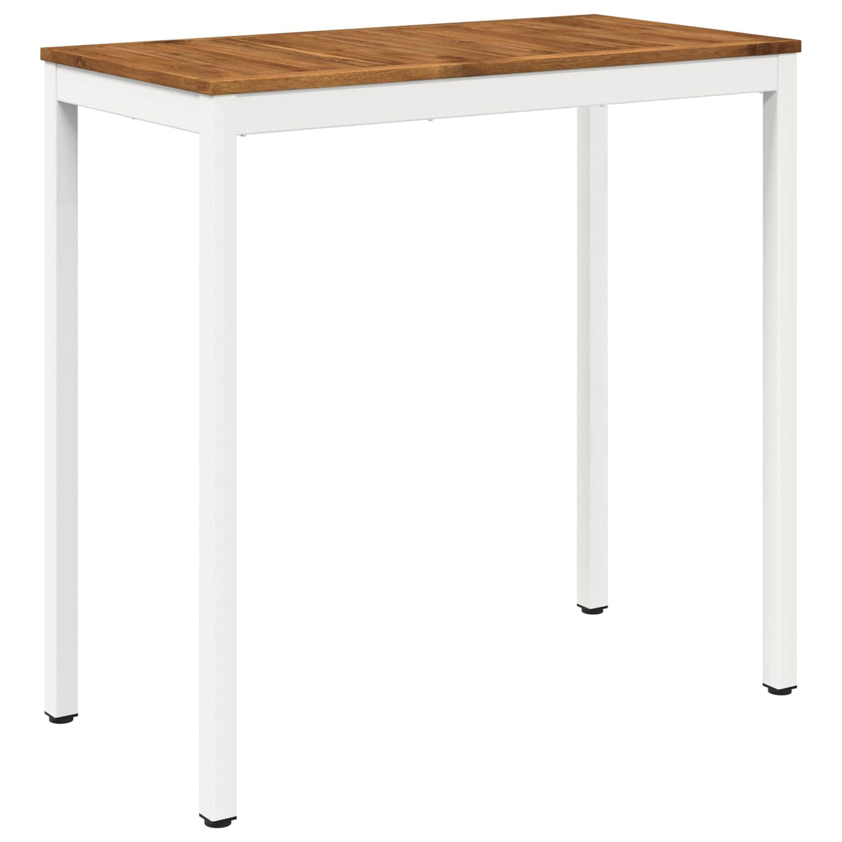 Tuinbar Tafel Natuurlijk en Wit 108,5 x 55 x 105 cm