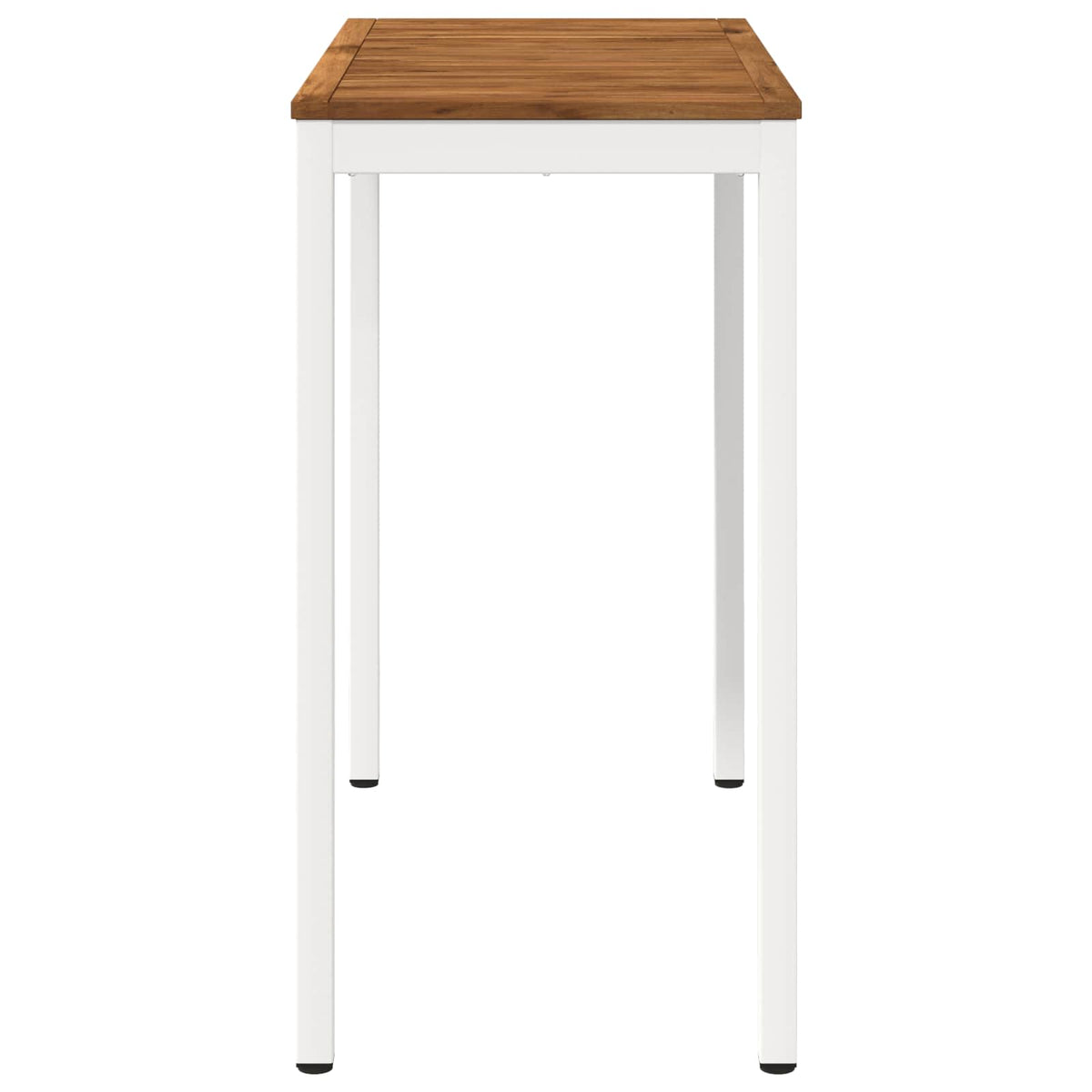 Tuinbar Tafel Natuurlijk en Wit 108,5 x 55 x 105 cm