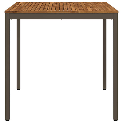 Tuinbar Tafel Natuurlijk en Koffie 110 x 108,5 x 105 cm