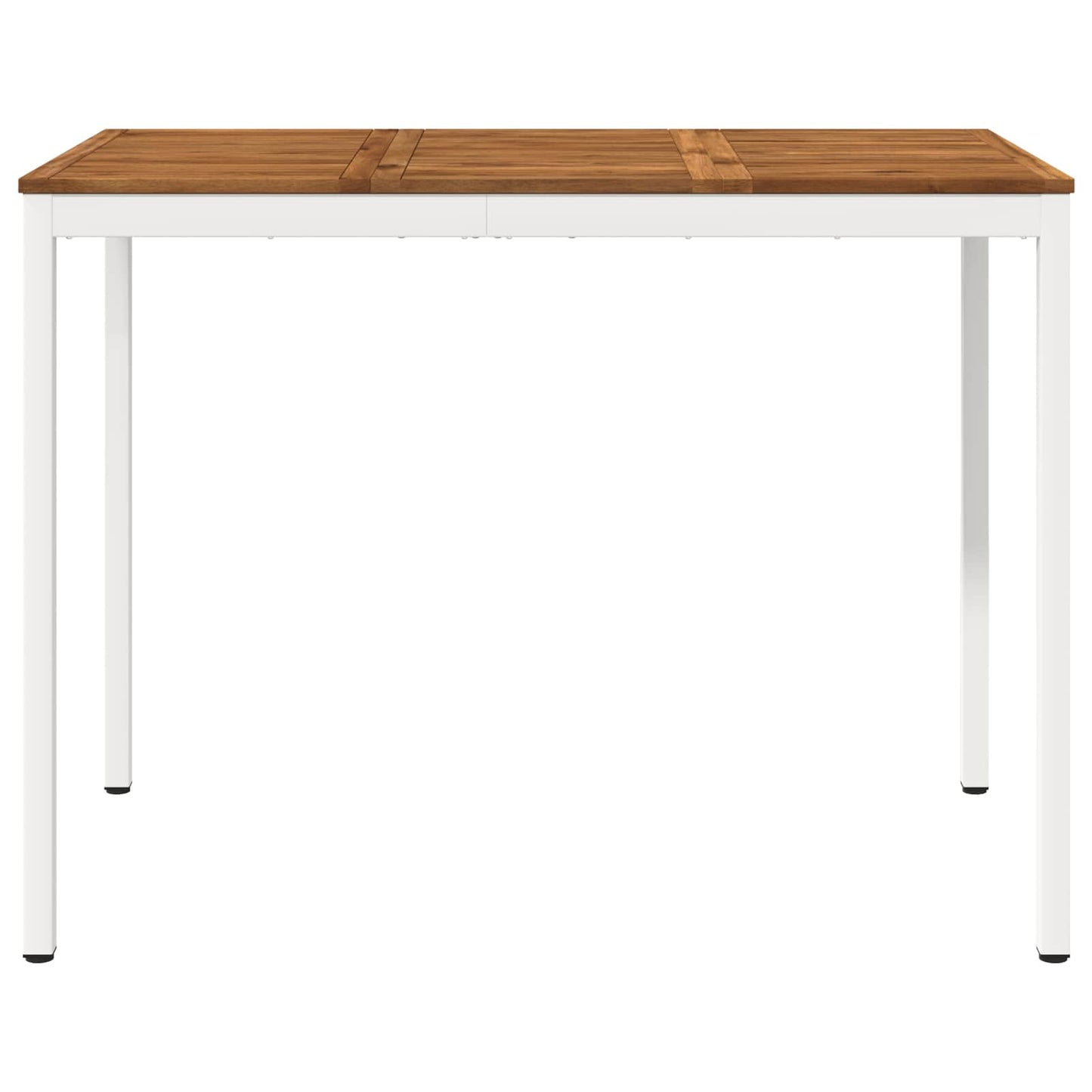 Tuinbar Tafel Natuurlijk en Wit 141 x 80,5 x 105 cm