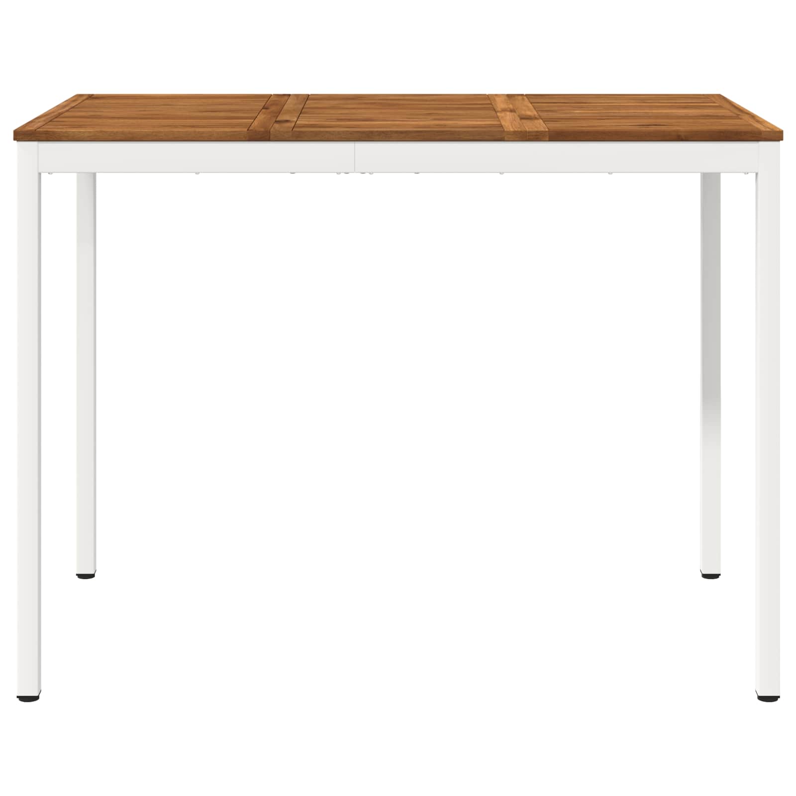 Tuinbar Tafel Natuurlijk en Wit 141 x 80,5 x 105 cm