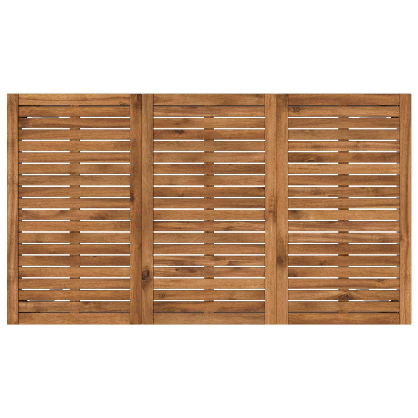 Tuinbar Tafel Natuurlijk en Wit 141 x 80,5 x 105 cm