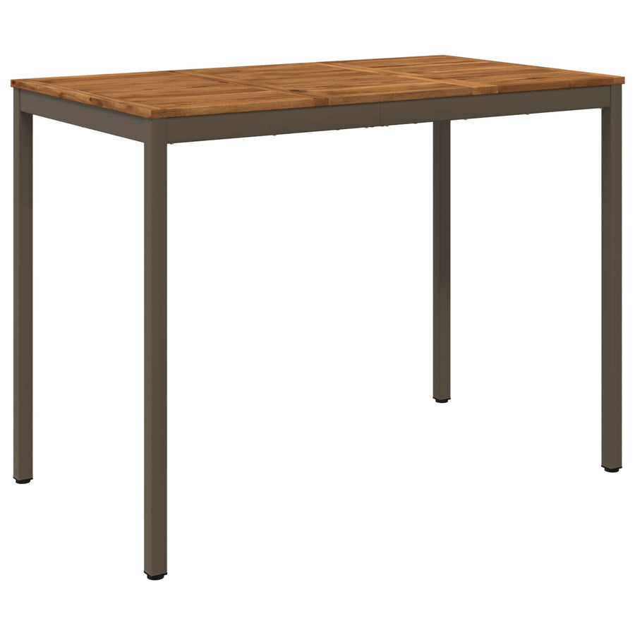 Tuinbar Tafel Natuurlijk en Koffie 141 x 80,5 x 105 cm