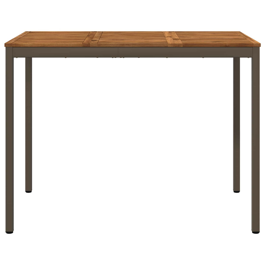 Tuinbar Tafel Natuurlijk en Koffie 141 x 80,5 x 105 cm