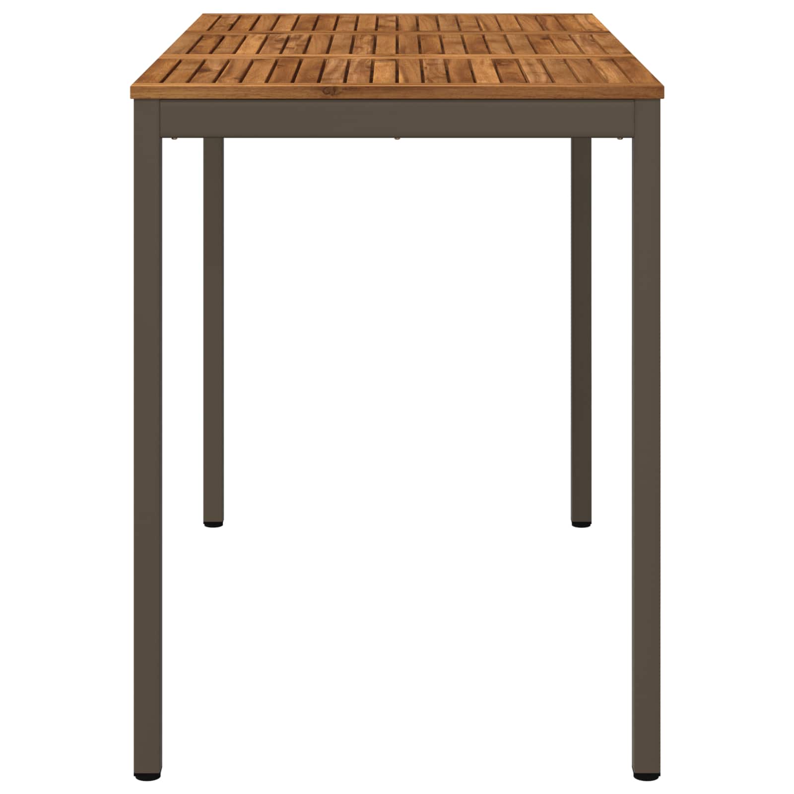 Tuinbar Tafel Natuurlijk en Koffie 141 x 80,5 x 105 cm