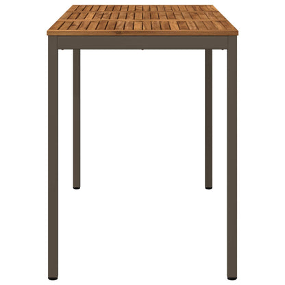 Tuinbar Tafel Natuurlijk en Koffie 141 x 80,5 x 105 cm