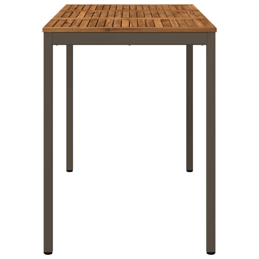 Tuinbar Tafel Natuurlijk en Koffie 141 x 80,5 x 105 cm