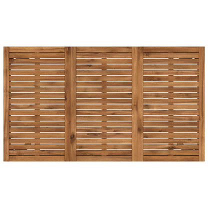 Tuinbar Tafel Natuurlijk en Koffie 141 x 80,5 x 105 cm